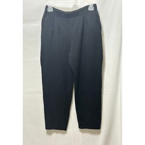 St. John Collection by‎ Marie Gray Womens 6 Knitted Black Pull On Pants